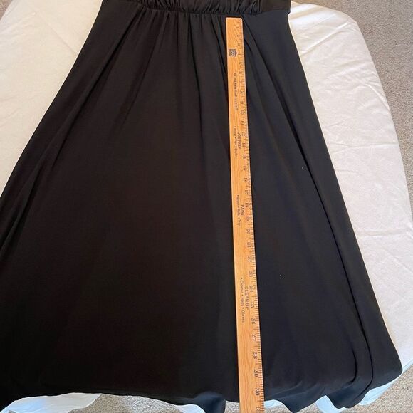 NWT JONES NEW YORK BLACK DRESS WITH BEAD BELT SIZE 16 - Picture 11 of 13